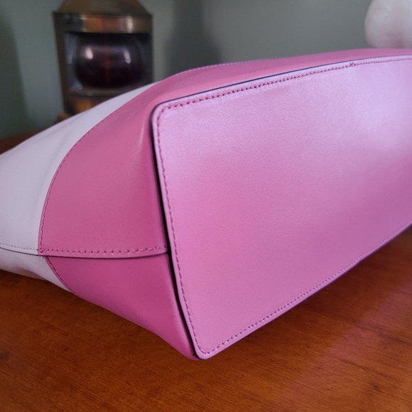 Kate Spade WKRU6708 Briel Large Tote Pink Leather Bag - Picture 9 of 15
